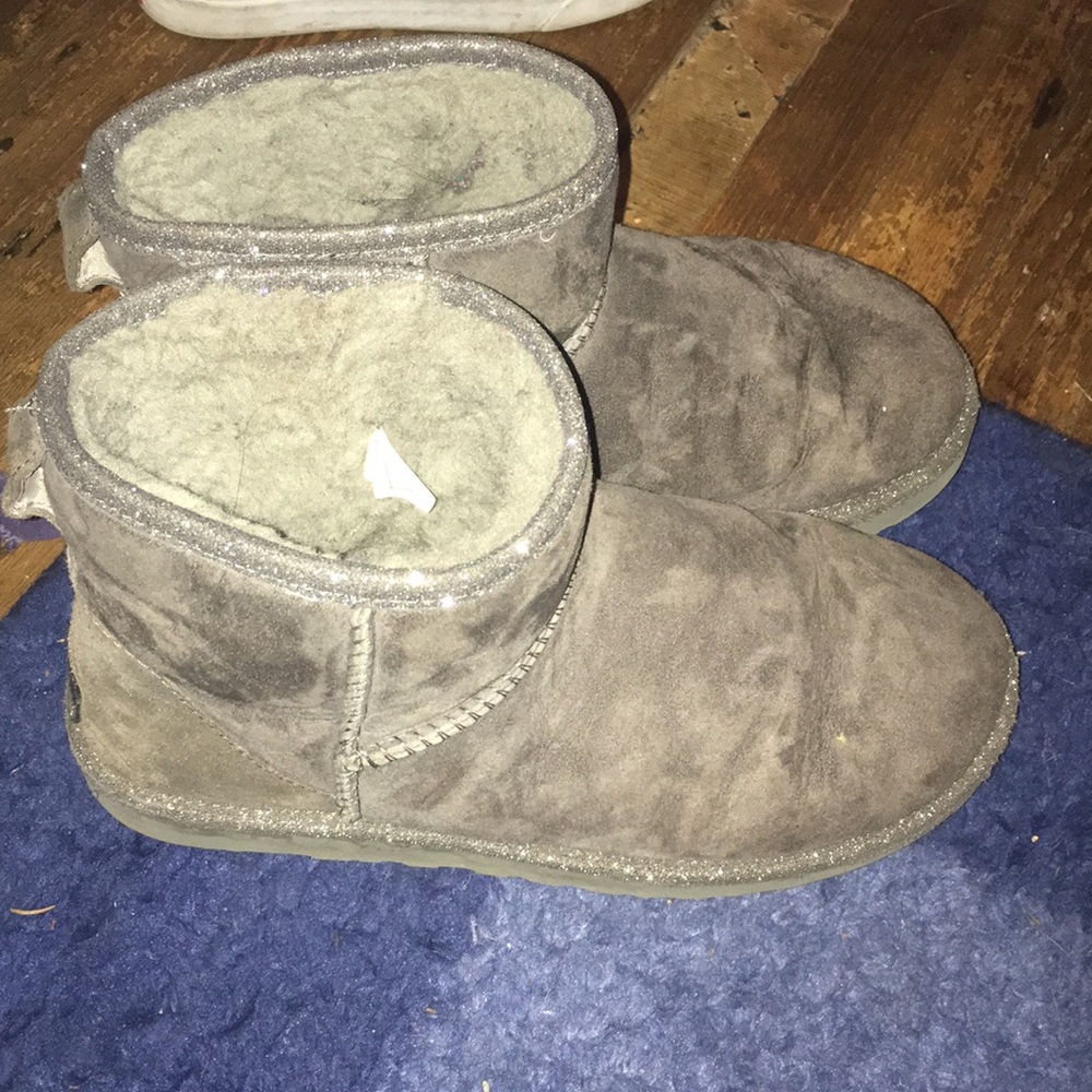 Sparkly Grey Uggs